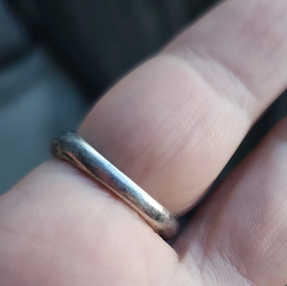 Handmade Sterling Silver 925 Swirl Whirlwind Fireworks Ring Sz 9.5 - Picture 4 of 8